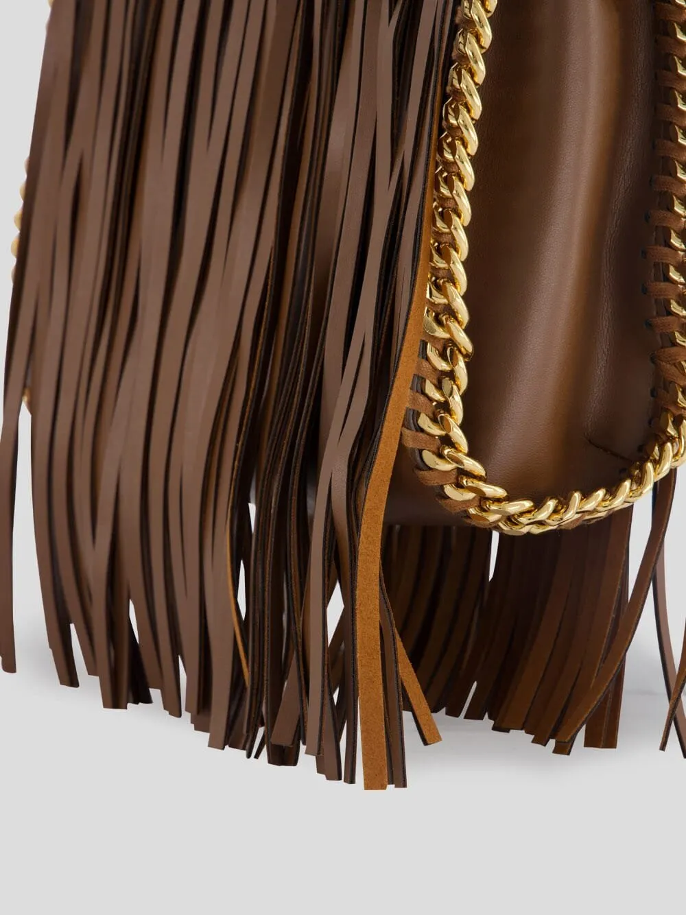Falabella Fringed Tiny Tote Bag