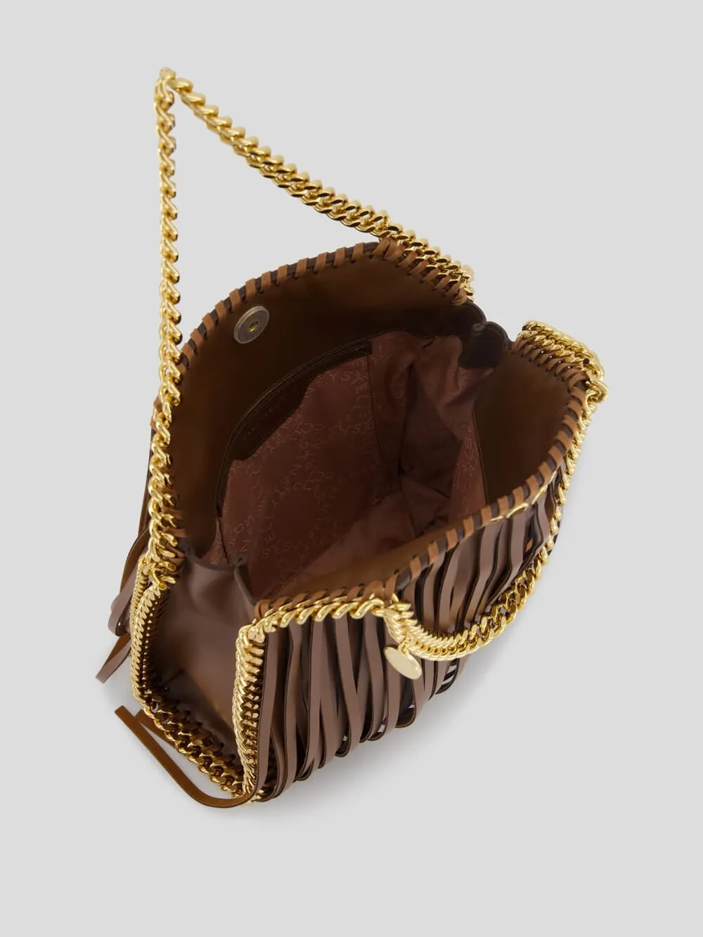 Falabella Fringed Tiny Tote Bag