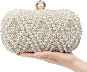Female Pearl Bag, Underarm Bag, Evening Banquet Bag, Seding Celebrity Evening Dress Handbag