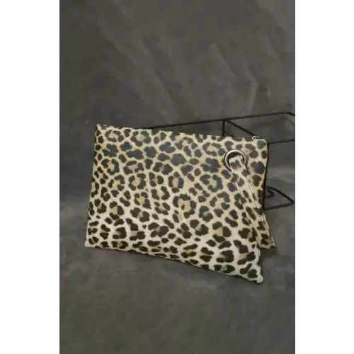 Fierce Leopard PU Leather Clutch Unleashes Wild Style