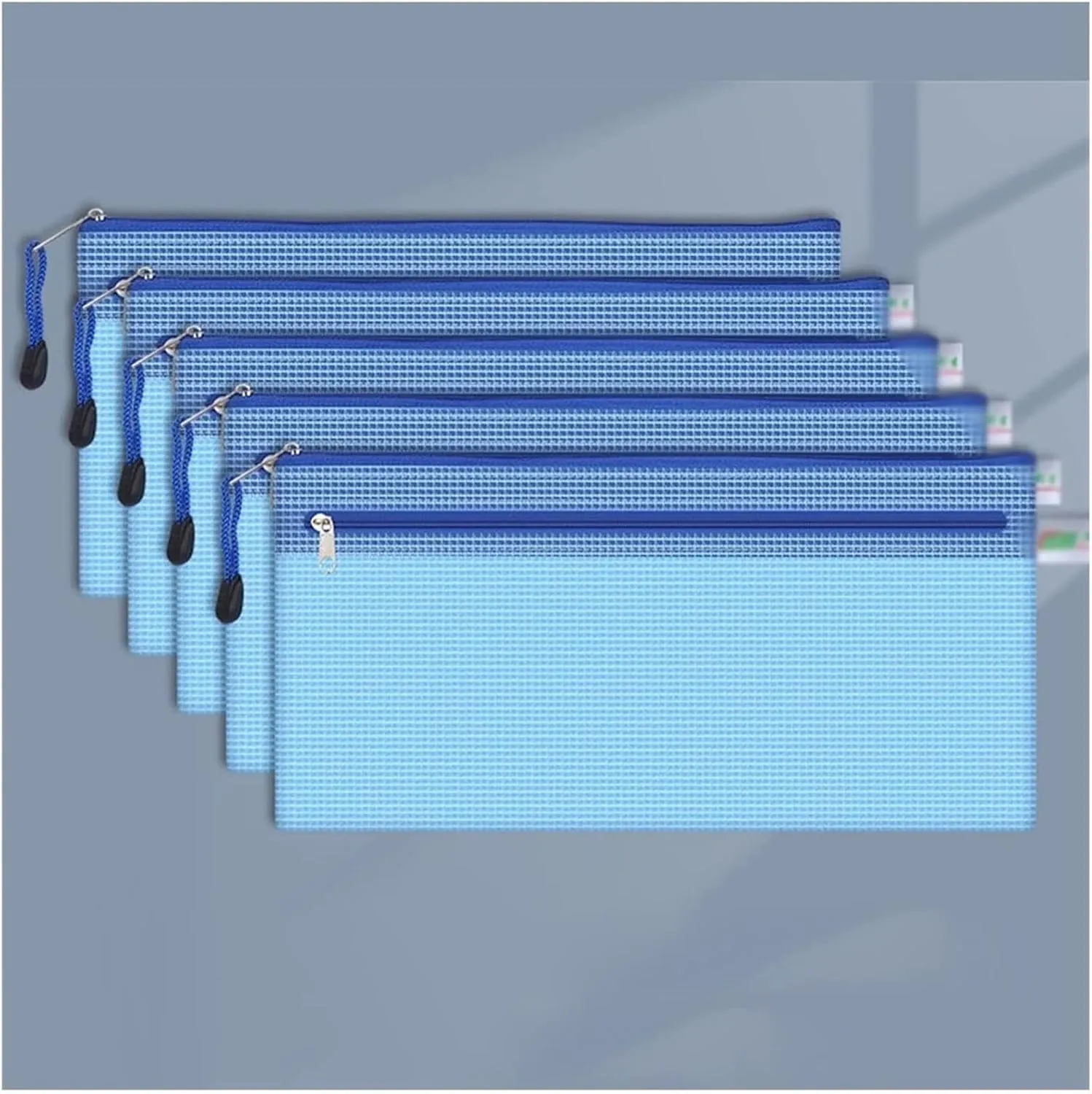 folders for documents,Plastic Wallets Folders,Lever Arch File Binder,Report covers A4 A5 B5 D File Bag Mesh Bag Zipper Bag PVC Transparent File Bag Student Information Bag for Teacher Civil Servant Of