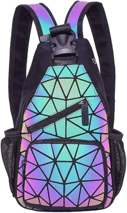 Handbags Womens Geometric Luminous Purse bags Ladies Top Handle Satchel Bags