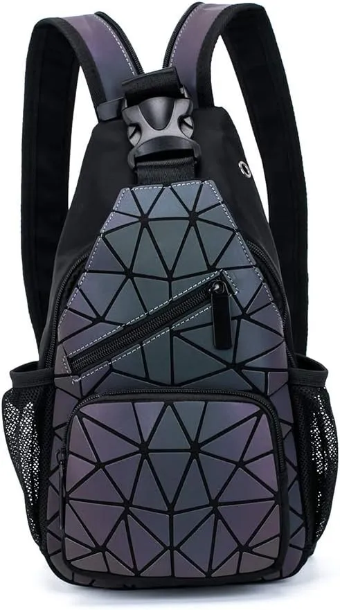 Handbags Womens Geometric Luminous Purse bags Ladies Top Handle Satchel Bags