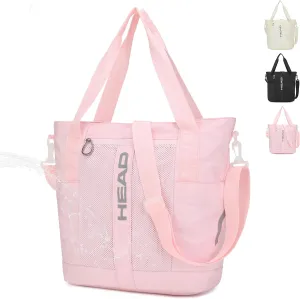 HEAD Crossbody Gym Tote for Women, Waterproof Small Gym Shoulder Bags with Detachable Strap for Shopping/College/Travel