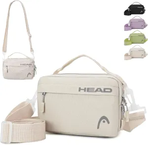HEAD Small Crossbody Bags for Women Waterproof Shoulder Handbags with Detachable Shoulder Strap, Casual Purses for Women