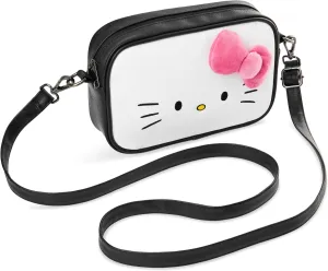 Hello Kitty Crossbody Bags Women Teens Girls Anime Purse Kawaii Shoulder Bag Girls Gifts (White)