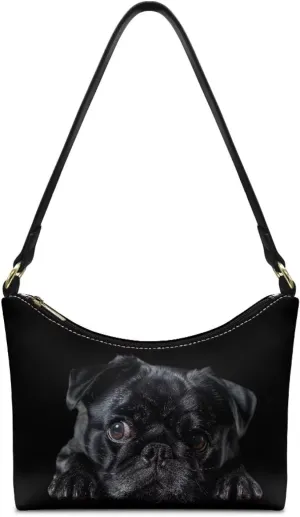 HUGS IDEA Shoulder Bags for Women Small Hobo Tote Handbag Mini Clutch Purse with Zipper Closure