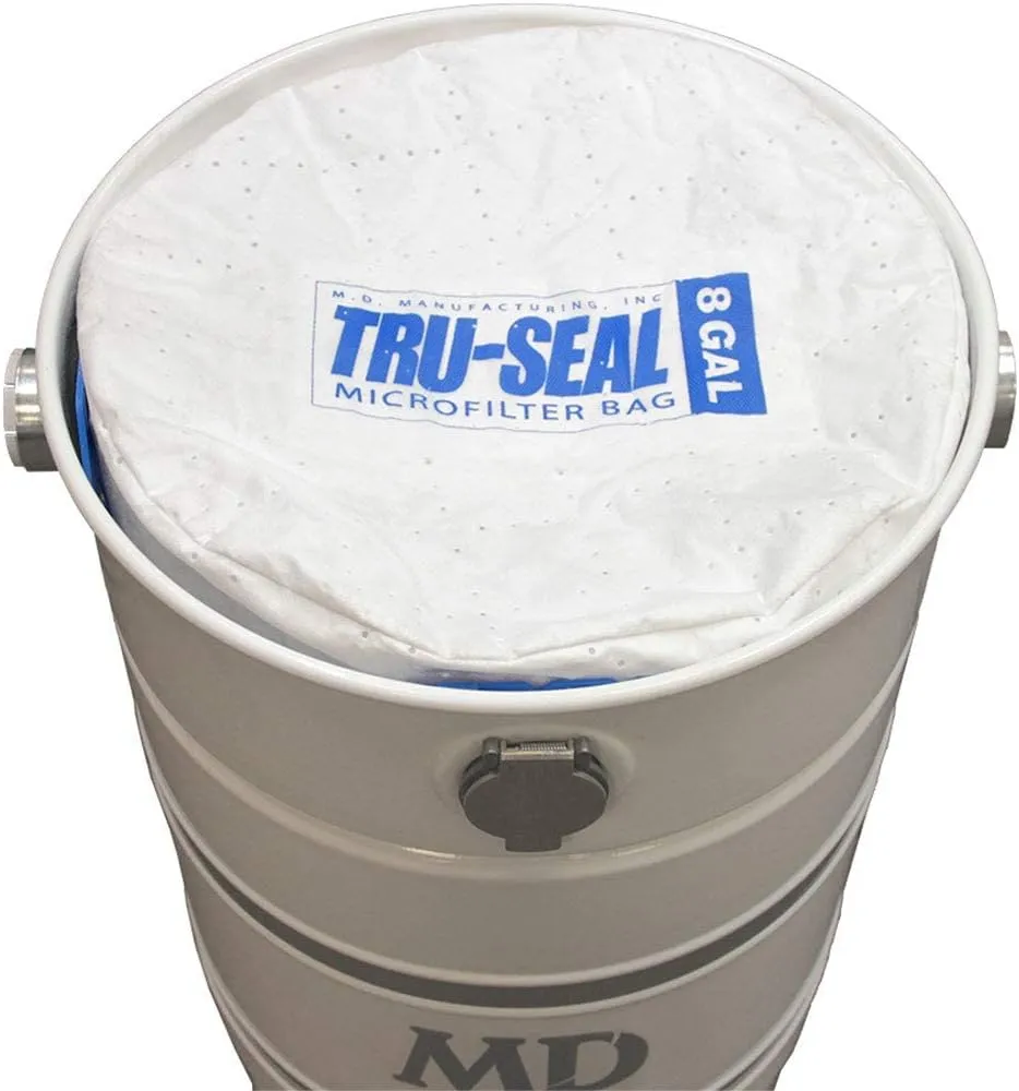 Hyperflow Tru-Seal Complete Dust Encapsulation and Hygienic Disposal: Replaces 8-Gallon & 12-Gallon MD Bags #720H-5, 720, 721H-5, 721-5, 720HF-3 (Tru-Seal Upgrade Kit)