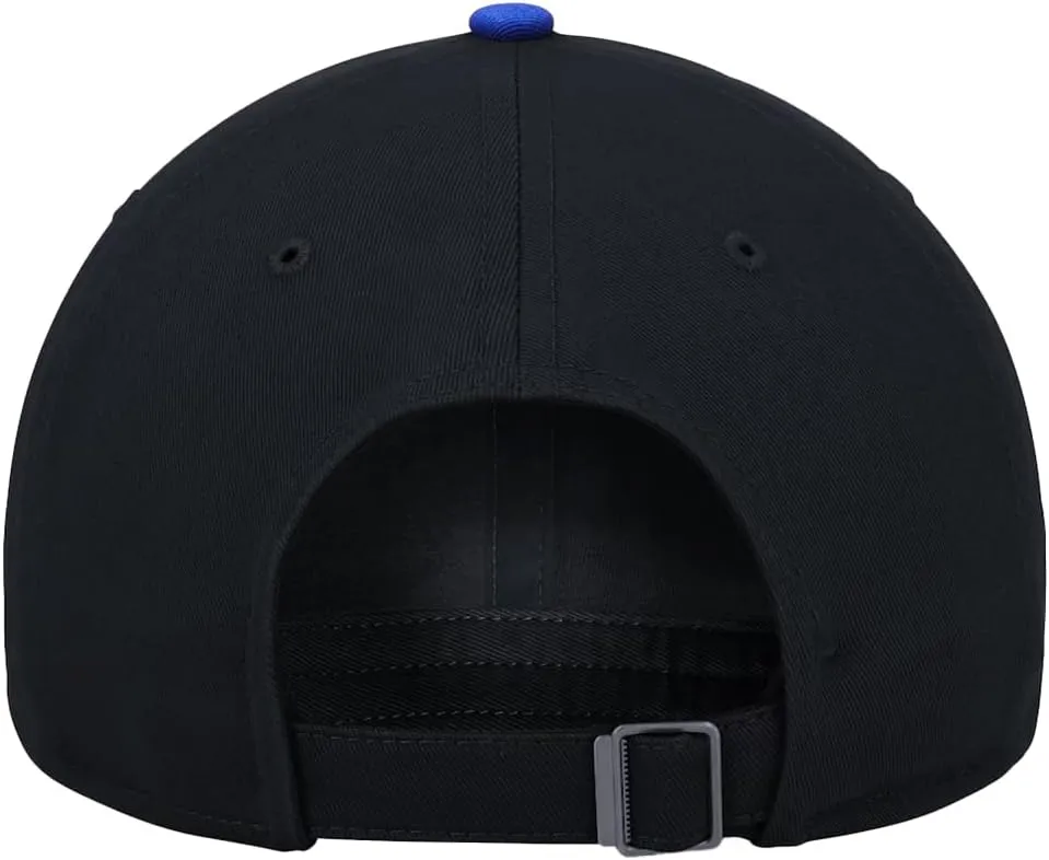 Icon Sports Officially Licensed Real Madrid Adjustable Dad Cap – White & Black Cotton Hat with Buckle for Men & Women