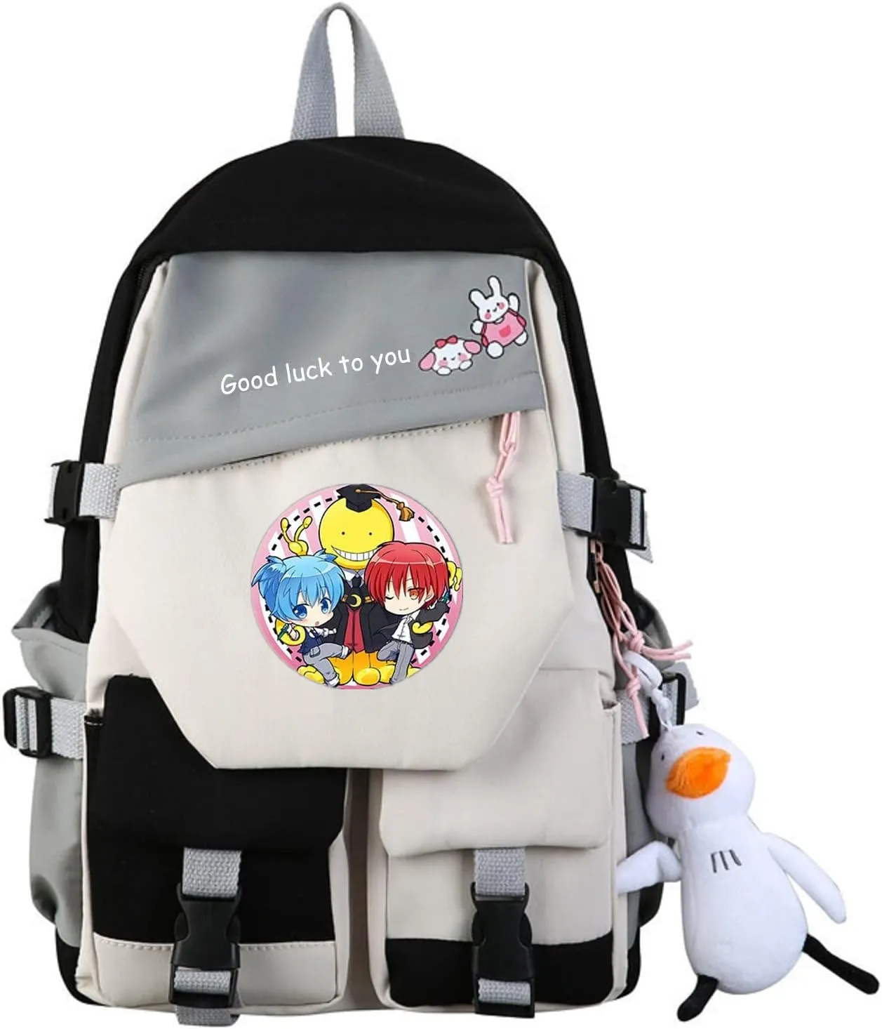ISaikoy Anime Assassination Classroom Backpack Students Bookbag Shoulder School Bag Daypack Laptop Bag 11