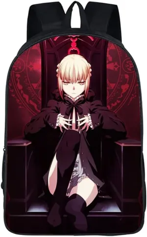 ISaikoy Anime Fate Stay Night Backpack Satchel Bookbag Daypack School Bag Shoulder Bag Style4