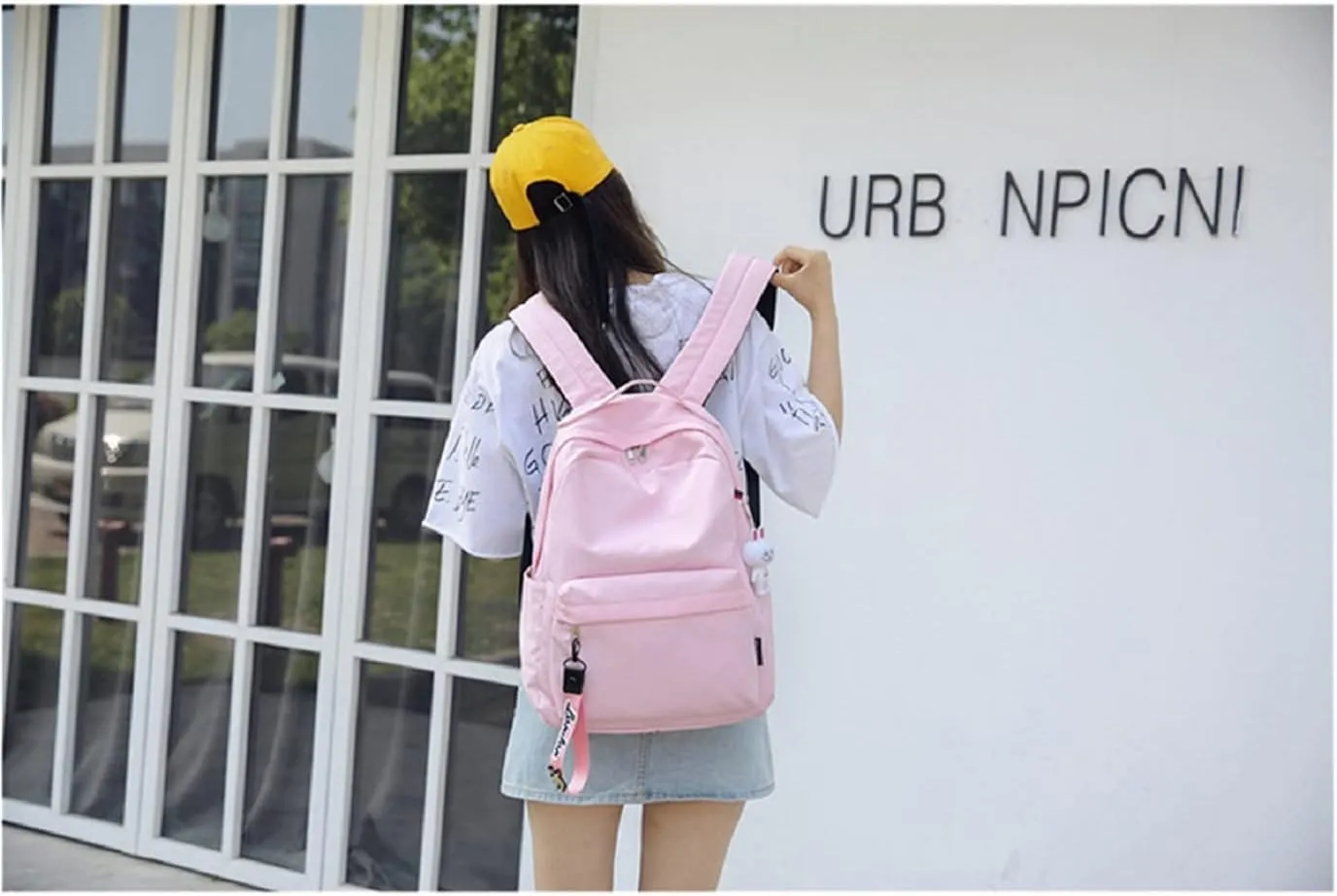 ISaikoy Anime Komi can't communicate Backpack Shoulder Bag Bookbag Student School Bag Daypack Satchel J3