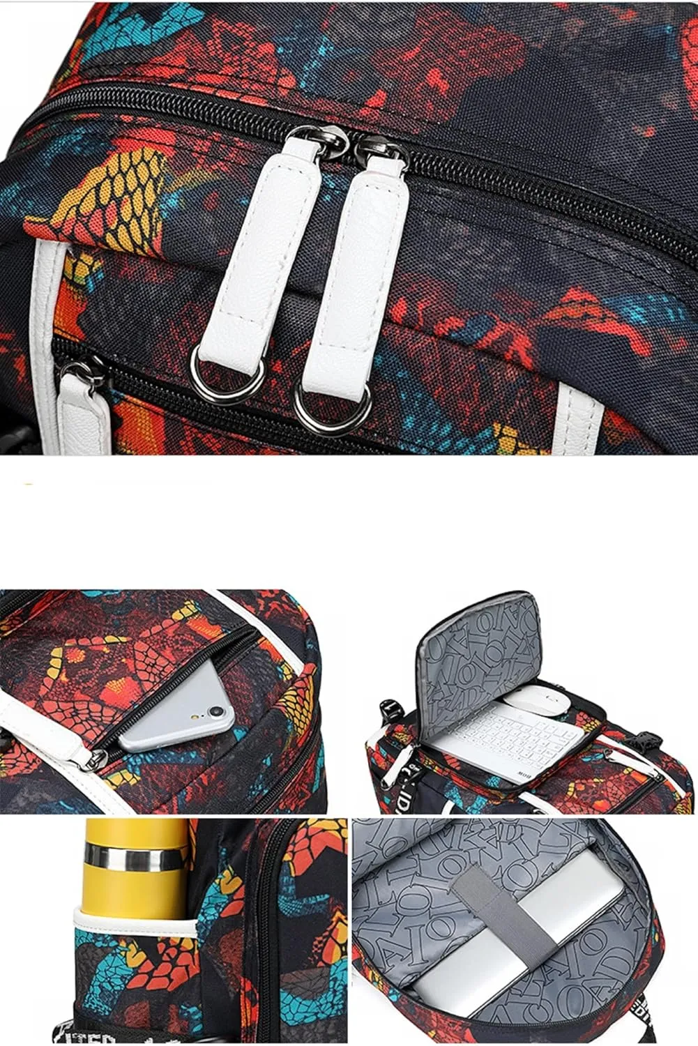 ISaikoy Anime Ouran High School Host Club Backpack Shoulder Bag Bookbag Student School Bag Daypack Satchel D10