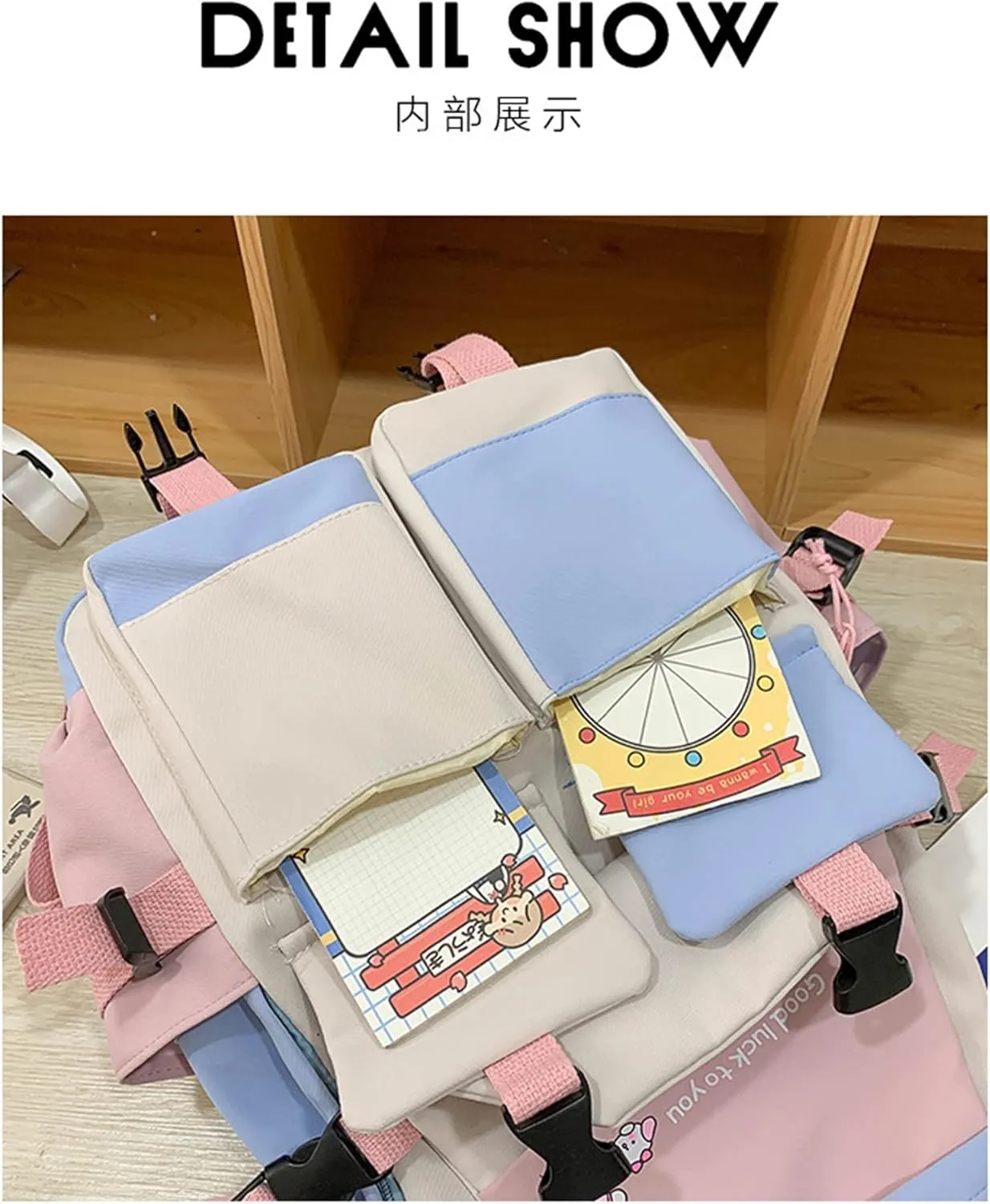 ISaikoy Anime Ouran High School Host Club Backpack Shoulder Bag Bookbag Student School Bag Daypack Satchel E12