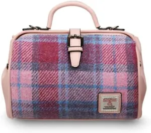 Islander The Medium Doctor Bag for Women, Harris Tweed & Vegan Leather