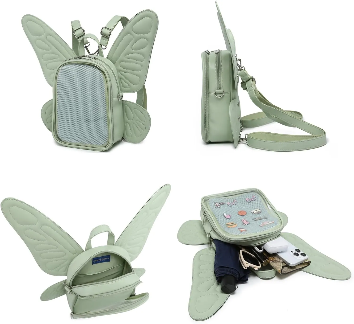 Ita Bag Backpack Butterfly Wings Fashion Purses and Handbags JK Bags Detachable Straps