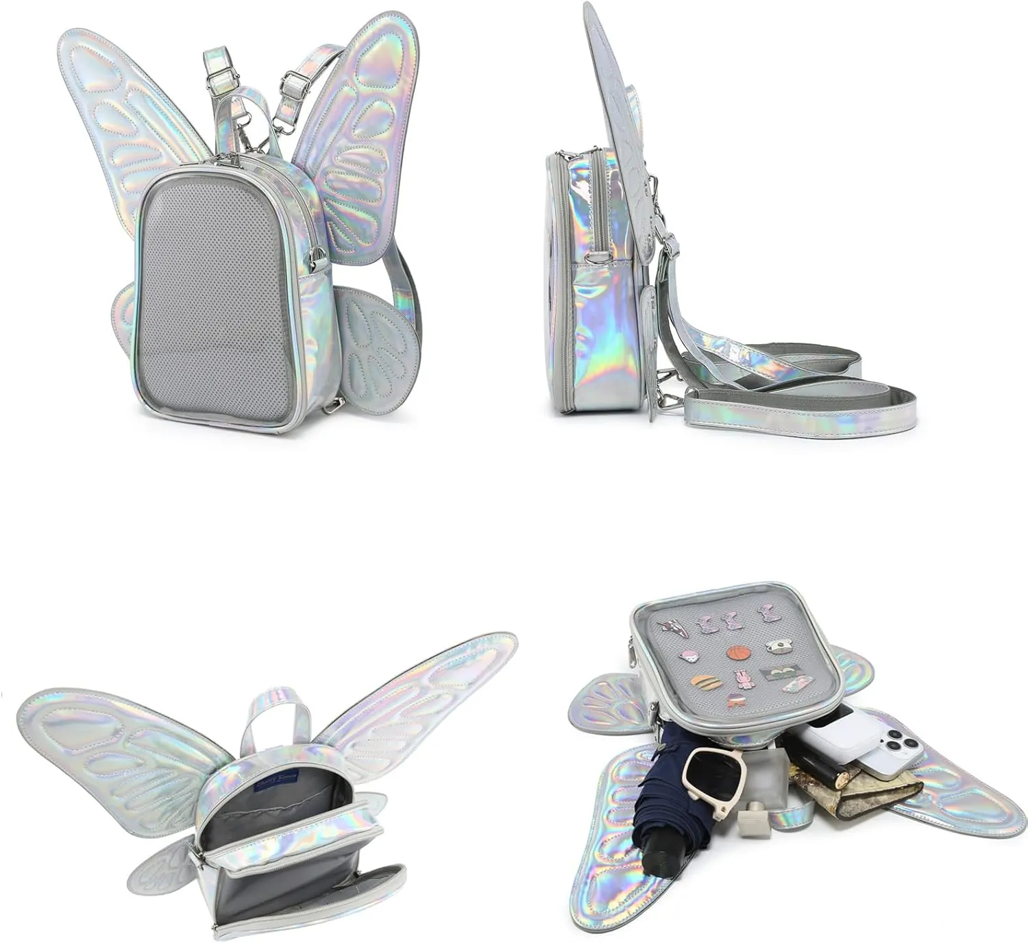 Ita Bag Backpack Butterfly Wings Fashion Purses and Handbags JK Bags Detachable Straps