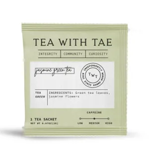 Jasmine Green Tea Individually Wrapped Tea Bag
