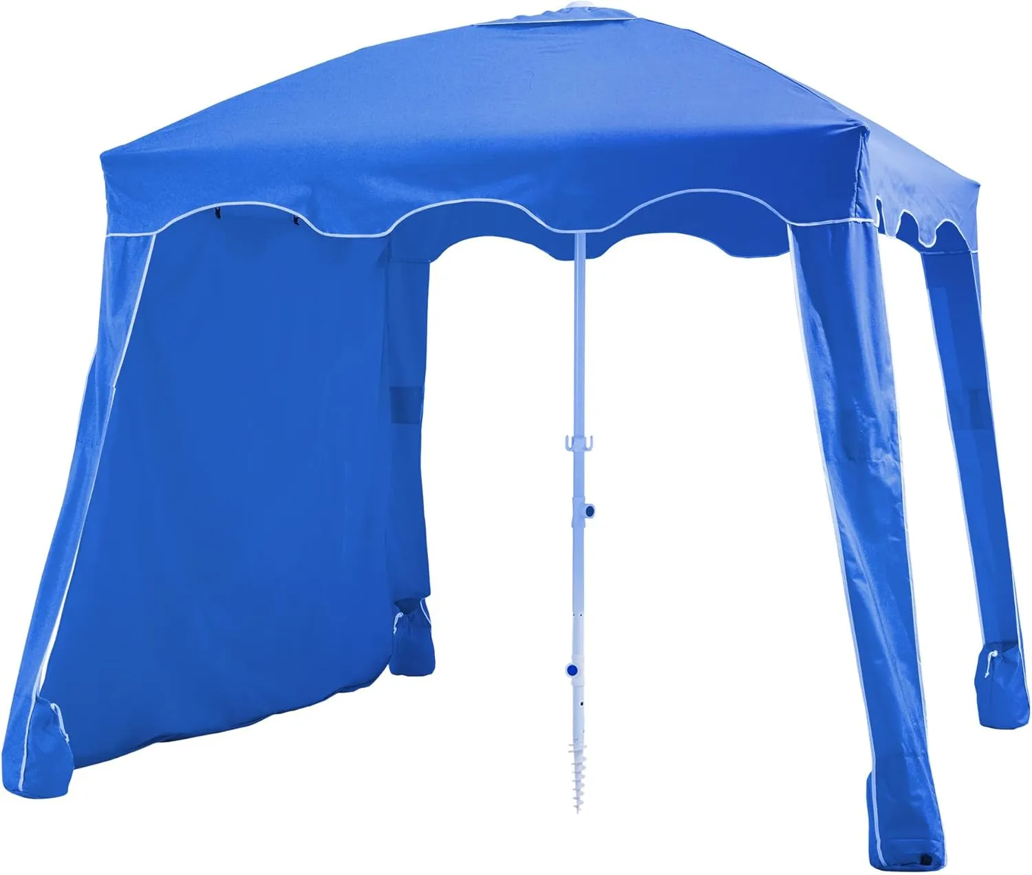 JEAREY Beach Cabana, Beach Cabanas for Sand, Beach Cabana with Detachable Sand Anchor & Side Wall