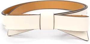 kate spade new york Women's .75 Inch Bow Belt