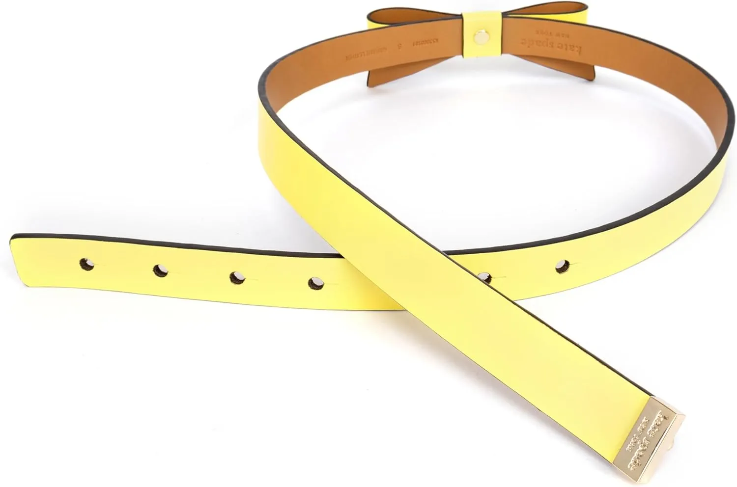 kate spade new york Women's .75 Inch Bow Belt
