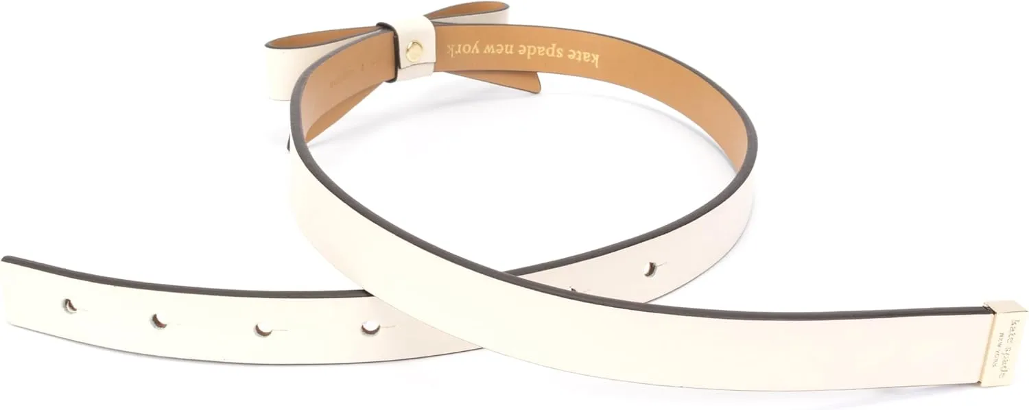 kate spade new york Women's .75 Inch Bow Belt