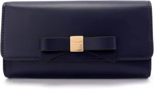 Kate Spade New York Women's Leather Bow Belt Bag, Removable Zip Pouch for Hands-Free Carrying & Travel