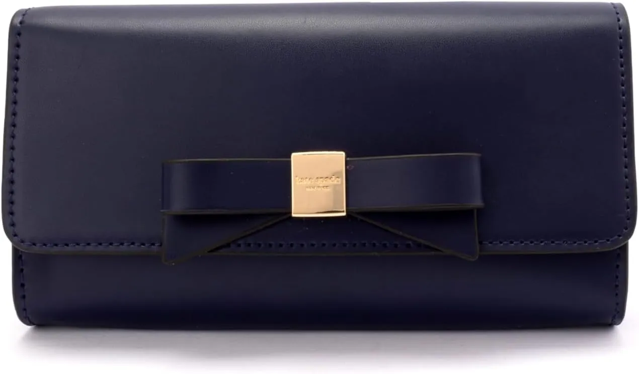 Kate Spade New York Women's Leather Bow Belt Bag, Removable Zip Pouch for Hands-Free Carrying & Travel