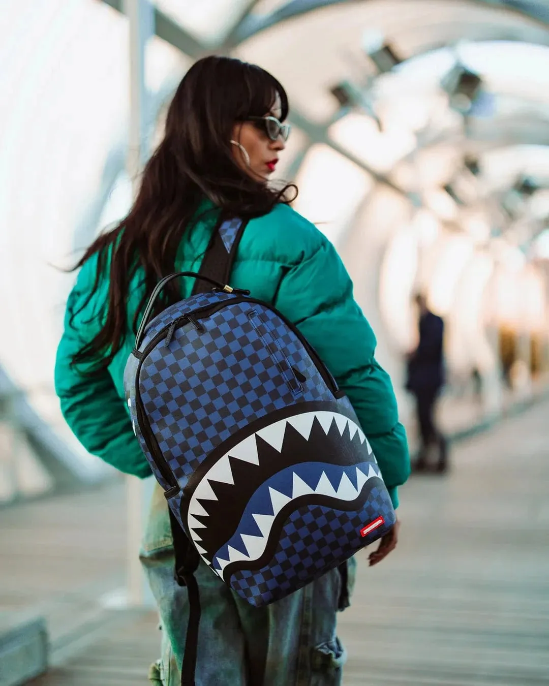Kids Midnight Sip Backpack in Blue (46cm)