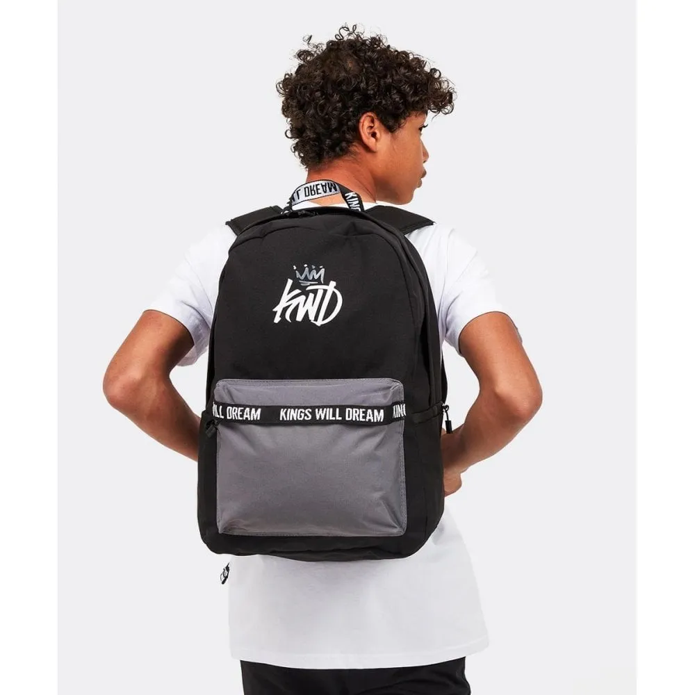 Kings Will Dream Grove Logo Backpack Black/Grey