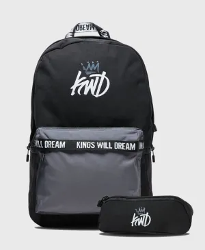 Kings Will Dream Grove Logo Backpack Black/Grey