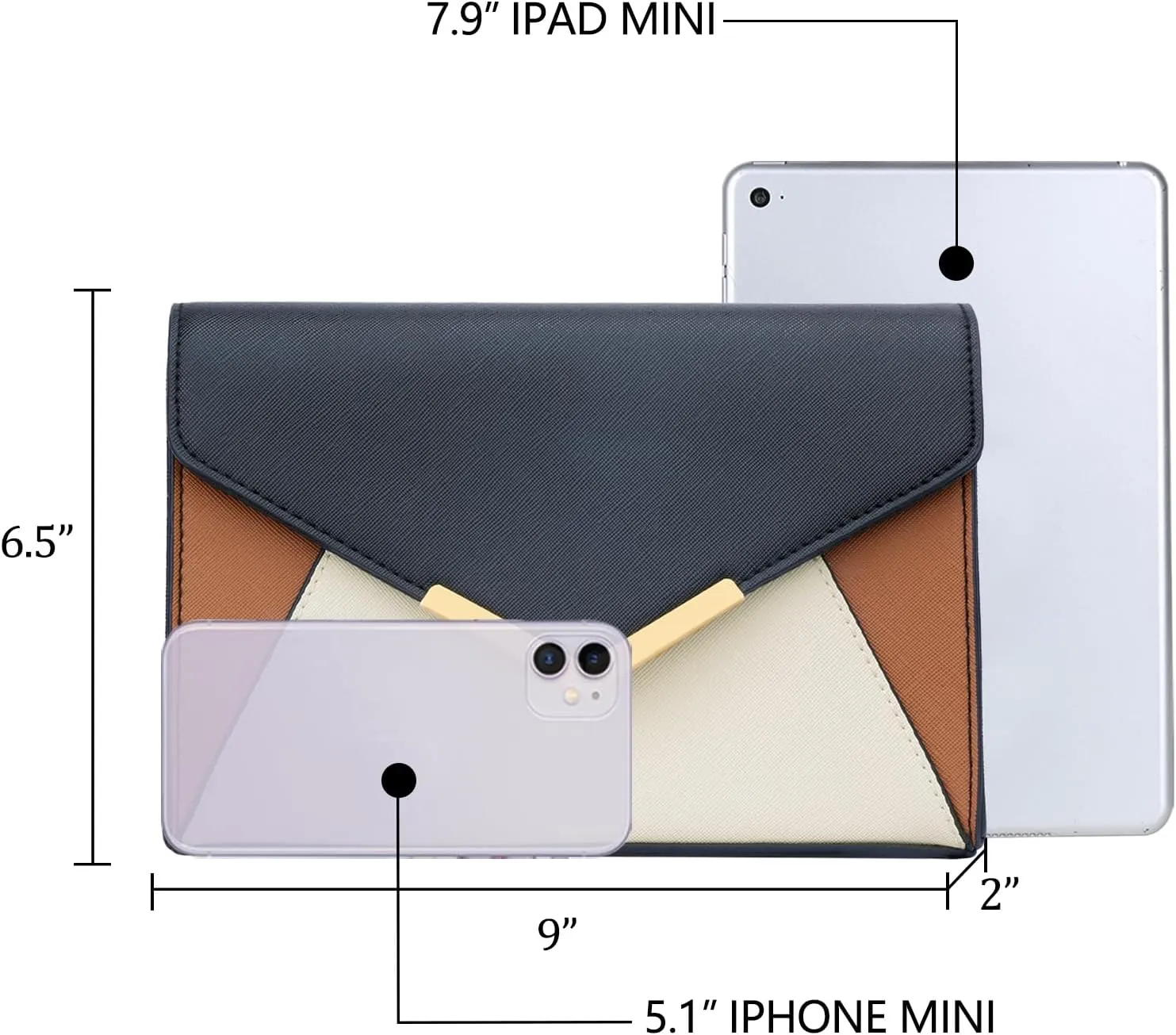 KKXIU Women Elegant Faux Leather Evening Envelope Clutch Purse Foldover Bags for Party Wedding Prom