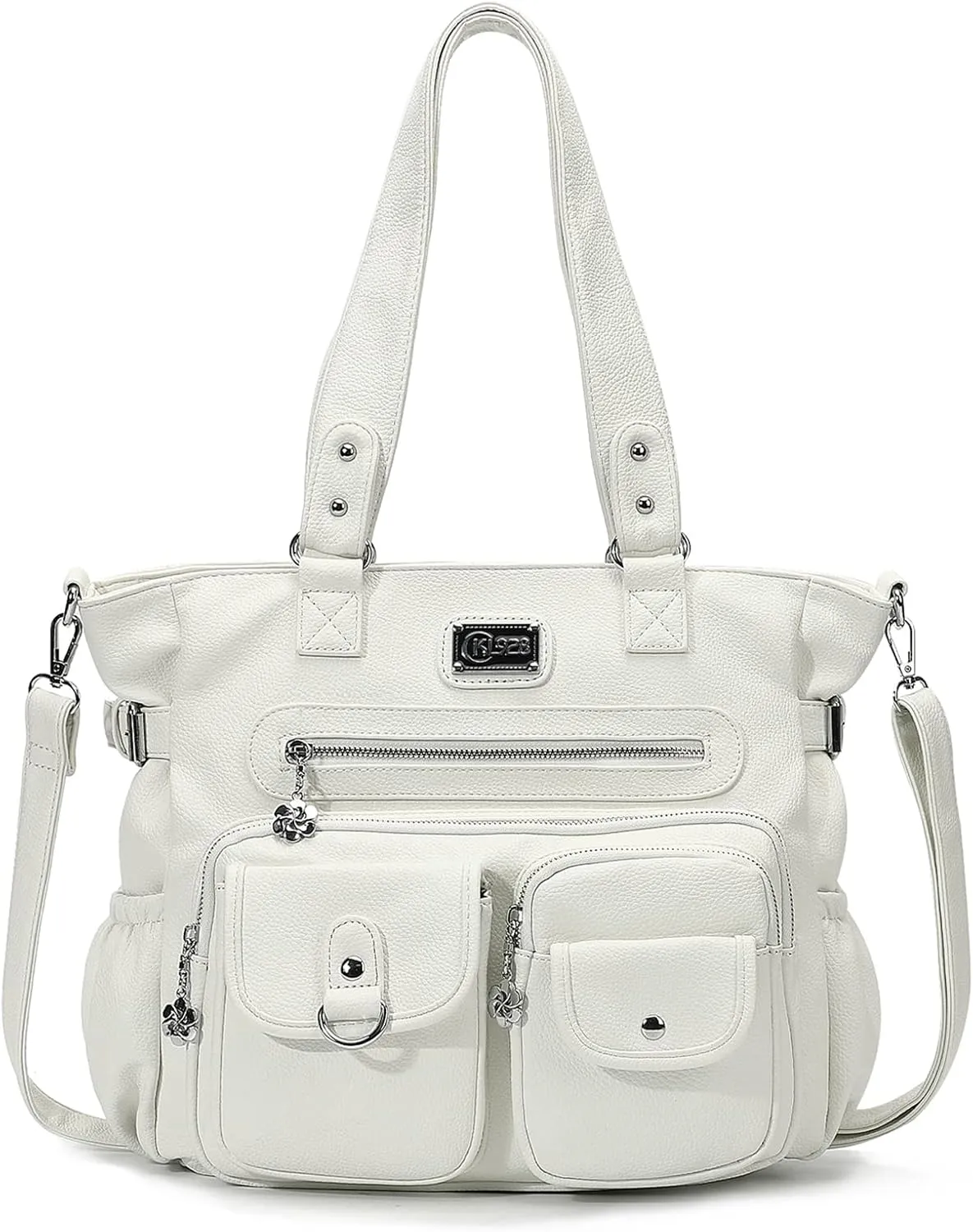 KL928 Large Purses for Women Shoulder Bag Tote Handbags Stylish Vegan Leather Hobo Bags Ladies