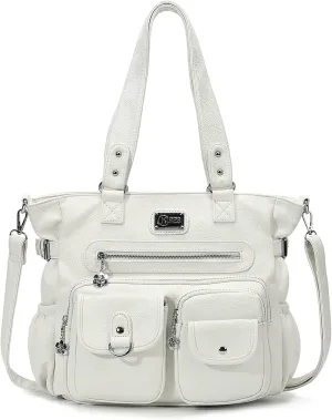 KL928 Large Purses for Women Shoulder Bag Tote Handbags Stylish Vegan Leather Hobo Bags Ladies