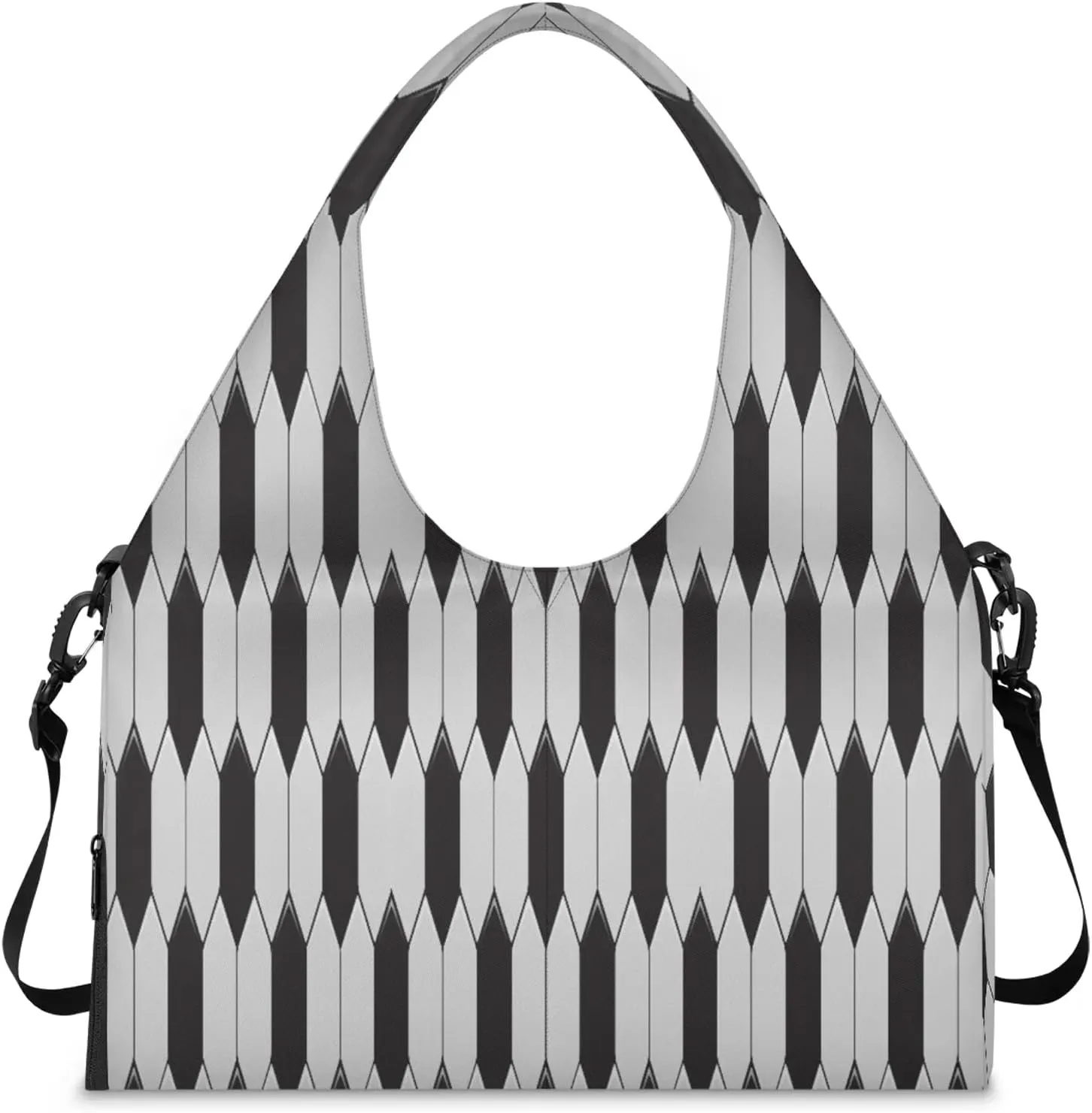 KOBLEN Yoga Gym Bags for Women Duffel Bag with Shoe Compartment and Yoga Mat Portable Weekender Bags for Pilates Travel Offices Workout Beach