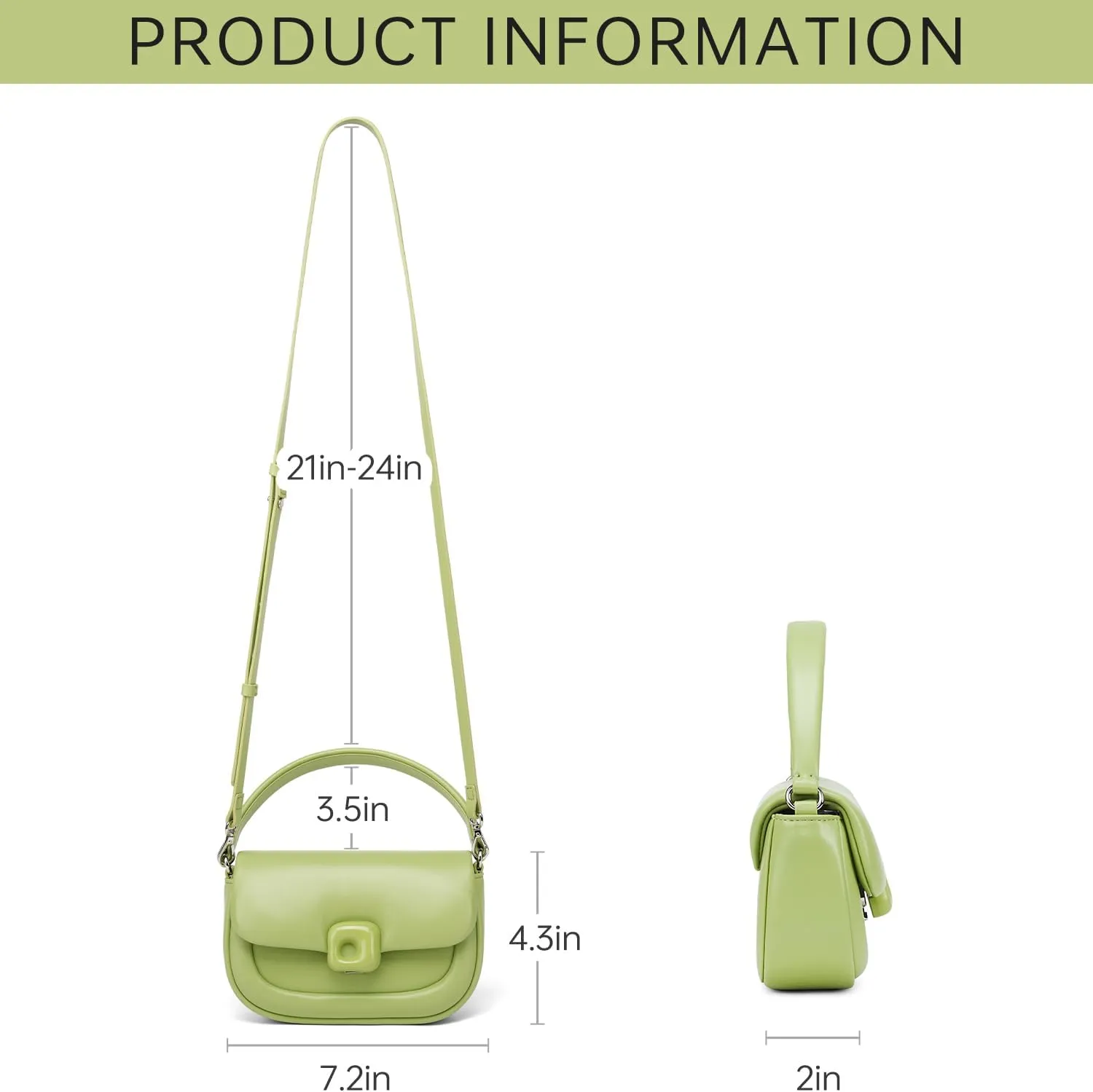 LAFESTIN Split Leather Small Crossbody Bags For Women With Adjustable Strap And Handle Versatile Womens Purses And Handbags