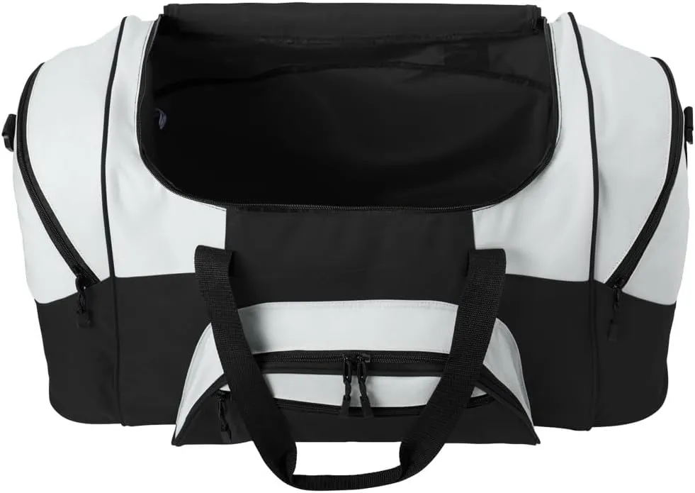 Large ASU Dufflel Bag Suitcase or Gym Gear Bag - Official Arizona State Duffle Bag (Black)