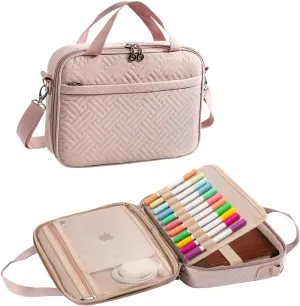 Large Bible Case for Women-Bible Covers-Bible Carrying Case-Book Bags and Totes for Women with Detachable Shoulder Strap, Bible Gift