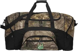 Large Camo UNC Charlotte Duffel Bag Or Camo University of North Carolina Charlotte Gym Bag