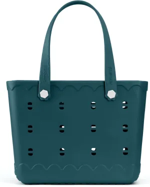 Large Rubber Beach Tote Bag | Durable Rubber Bag Waterproof Washable Versatile Modern Tote Bags