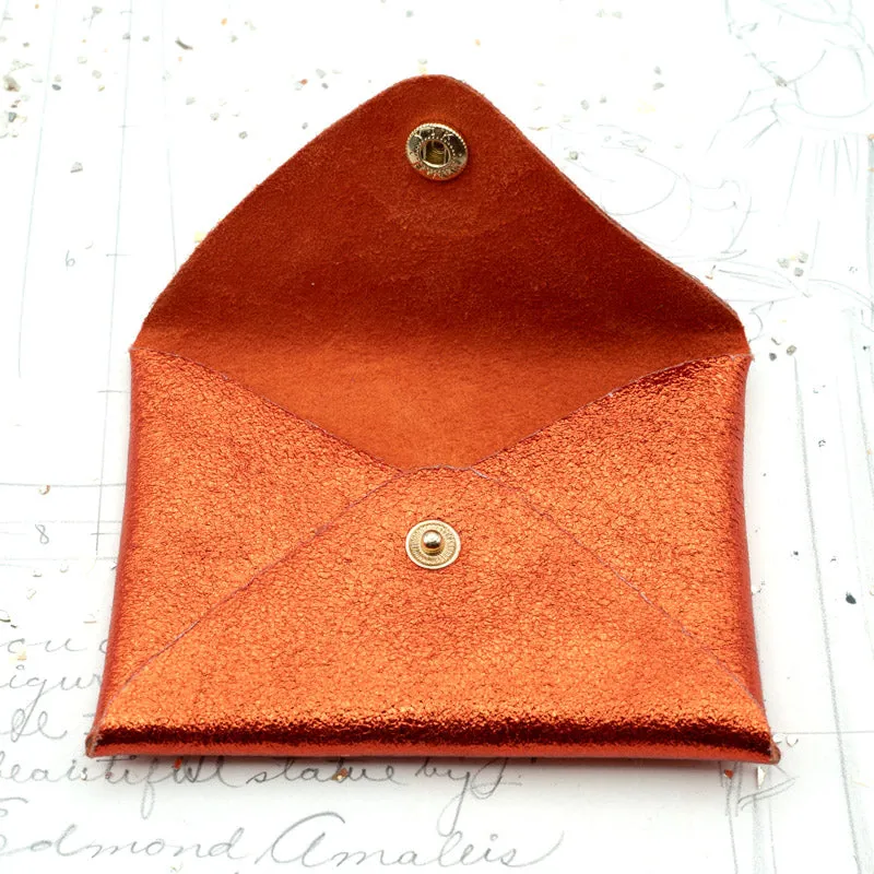 Lava Orange Pocket Pouch - Paris Find!