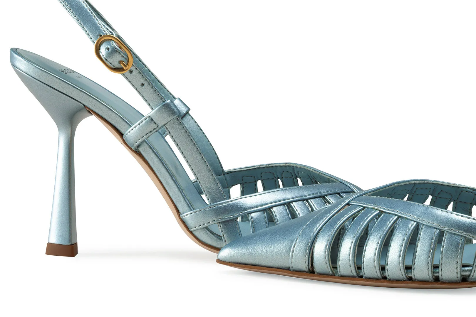 LILA HIGH HEELS - IRIDESCENT BLUE
