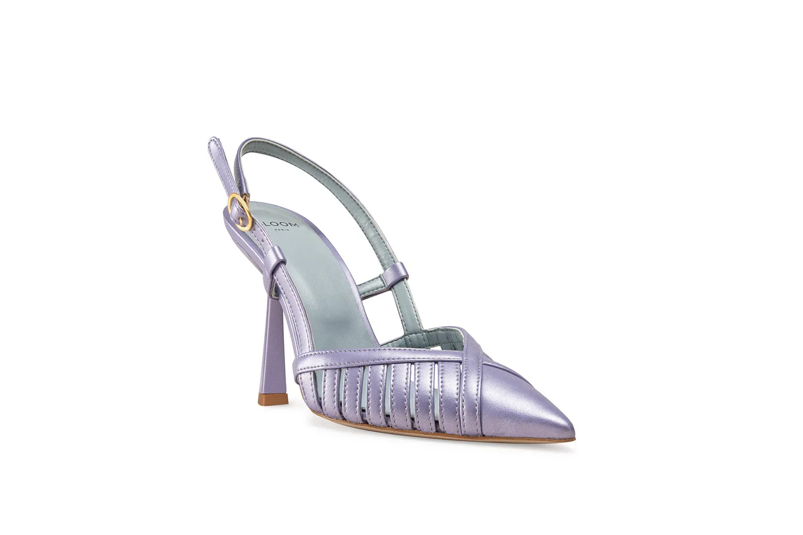 LILA HIGH HEELS - IRIDESCENT VIOLET