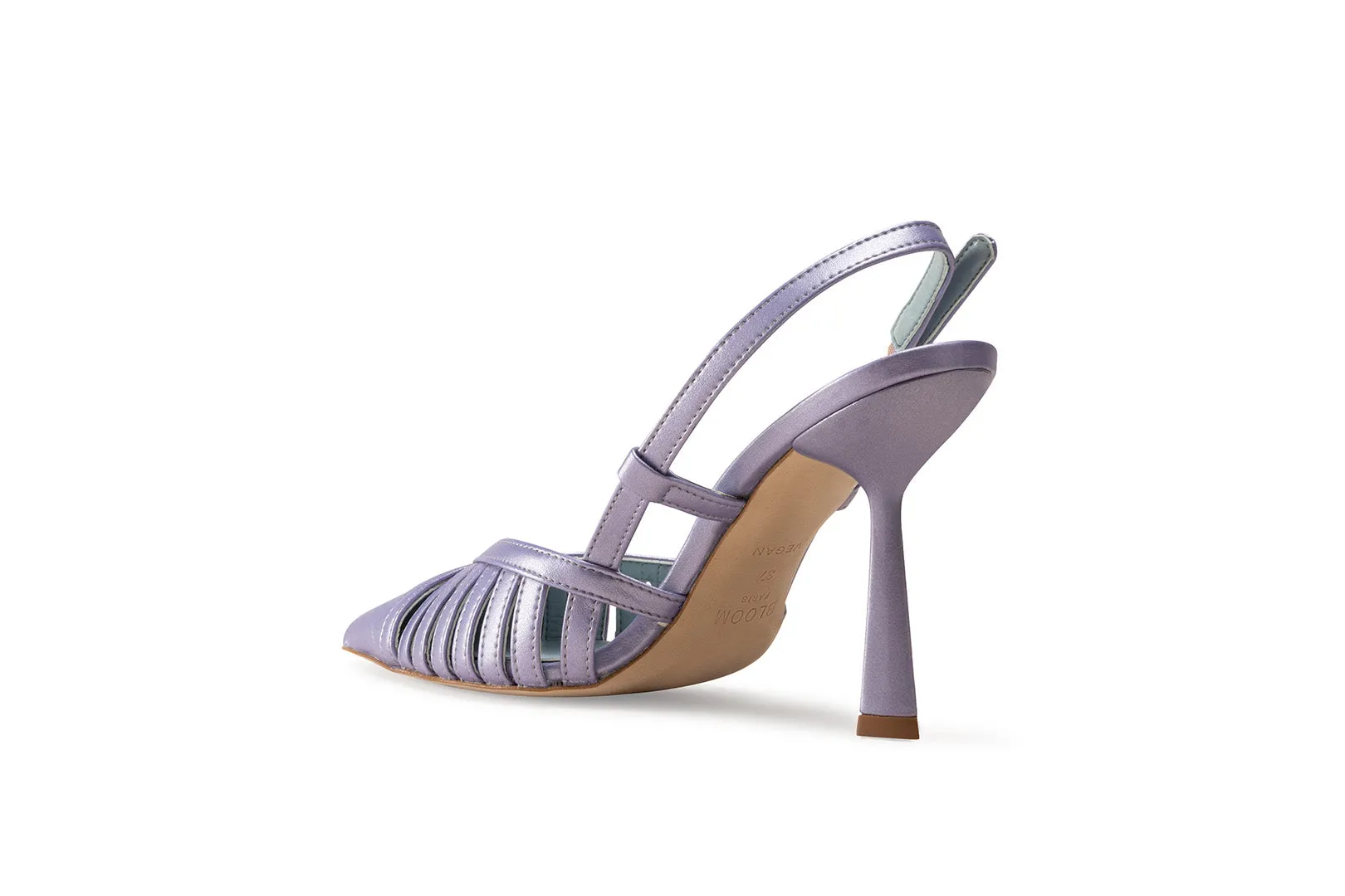 LILA HIGH HEELS - IRIDESCENT VIOLET