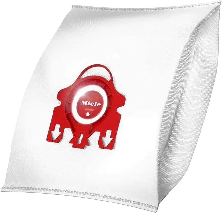 Miele Original Allergy XL Pack AirClean 3D FJM Vacuum Cleaner Bags, 8 x Bags, 1 x HEPA Filter