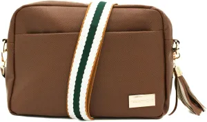 Modern Chic Crossbody Bags for Women - Alice Crossbody Purse, Vegan Leather Sling Bag with Ultra Roomy Interior and Pockets