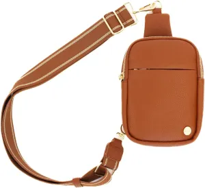Modern Chic Crossbody Bags for Women - Bridget Sling Crossbody Purse, Vegan Leather Shoulder Sling Bag for Travel & Fashion