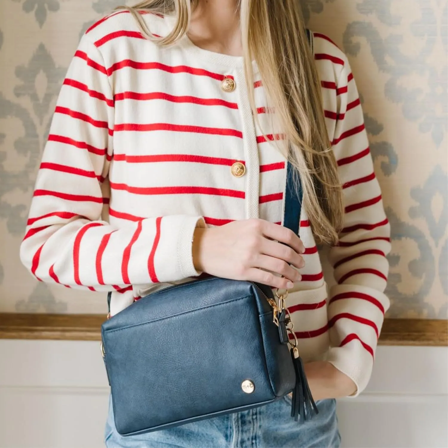 Modern Chic Crossbody Bags for Women - Kara Crossbody Purse, Vegan Leather Bag w/Card Slots