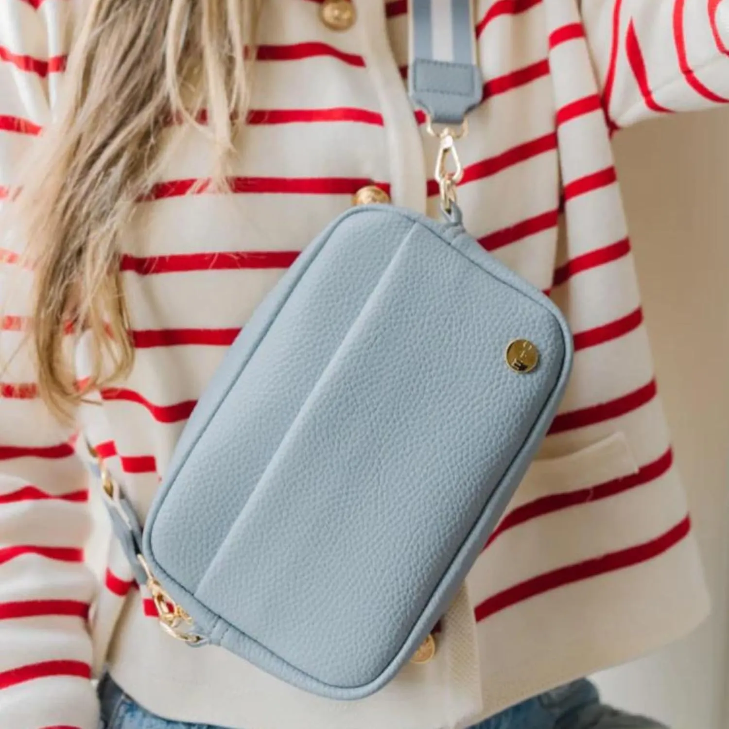 Modern Chic Crossbody Bags for Women - Willow Convertible Crossbody Purse, Vegan Leather Shoulder or Belt Bag with Strap