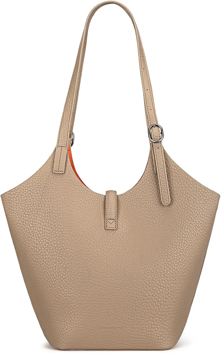 Montana West Hobo Bags for Women Designer Soft PU Leather Shoulder Bag with Detachable Pouch